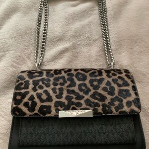 NEW Michael Kors JADE GUSSET Collection / Animal Print Bag (NWOT)